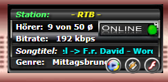 Shoutcast H�rer Anzeige