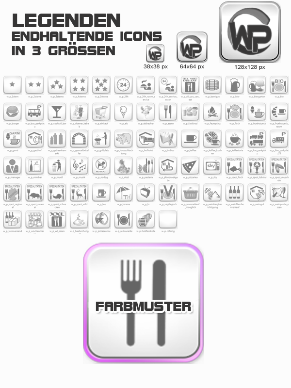 Icons Essen - Trinken Template-Pink 004_fi_essen_trinken