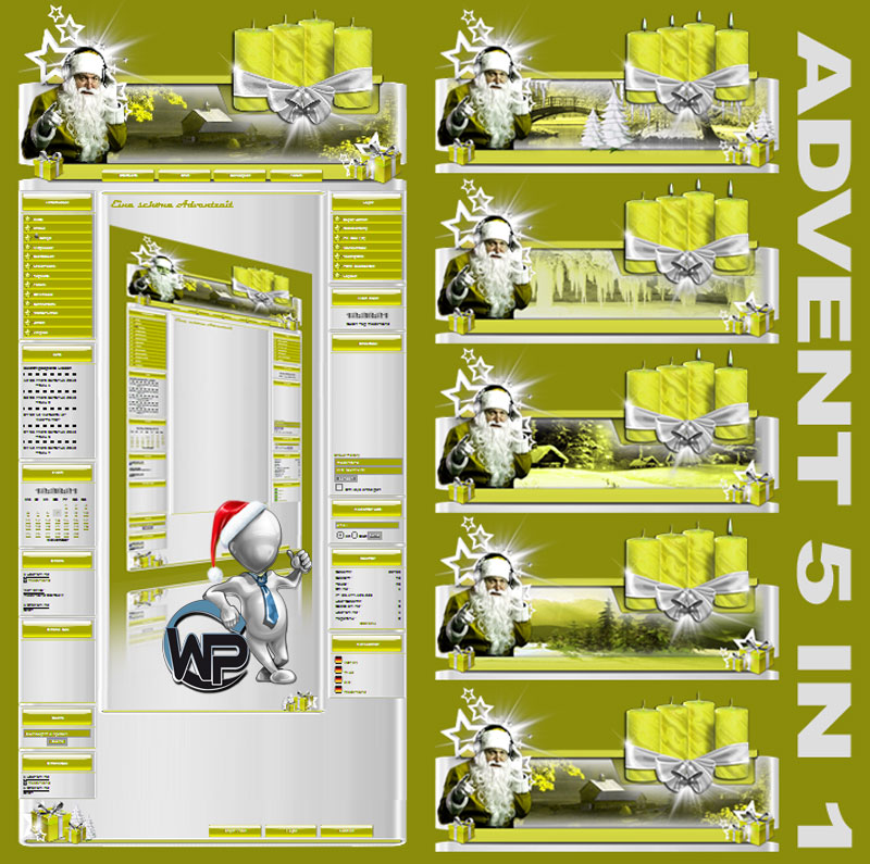 Advents Template 5in1 Template-Gelb 008_w-p_advent5in1