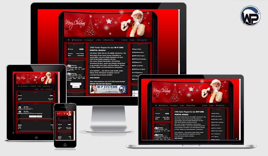 Feiertag Merry Christmas - CMS Portal Mobile