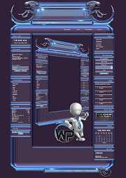 W-P Alien, SiFi-Template für das CMS Portal V2